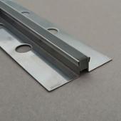 Profil dilatatie inox, A=10mm cu insertie gri