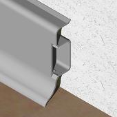 PBC505 - Plinta PROLUX din PVC culoare gri inchis pentru parchet 50 mm