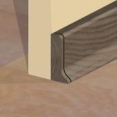 PBS505.159-S4 - Set 4 bucati piese inchidere stanga culoare stejar vechi pentru plinta PBC505