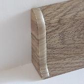 PBS605.154-S4 - Set 4 bucati piese inchidere stanga culoare stejar Mocha pentru plinta PBC605